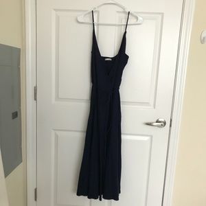 REFORMATION Vicky Dress--Navy Medium